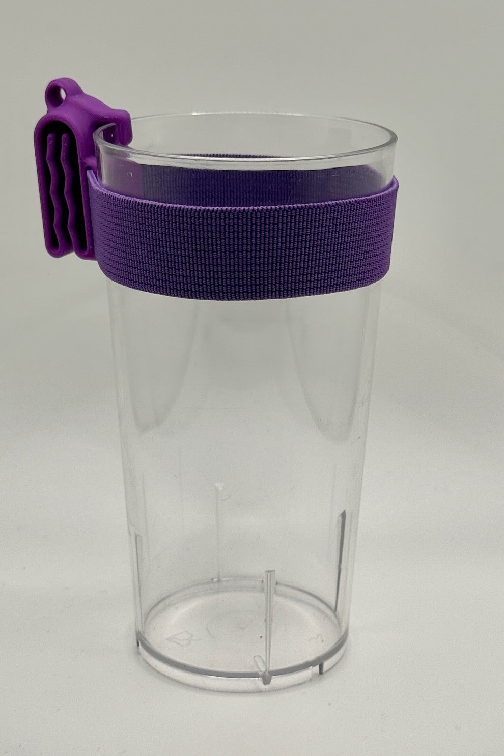 Clip A Cup « Pretty Purple » avec lanière de luxe