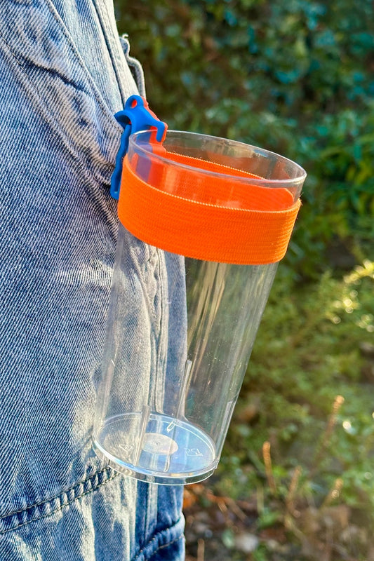 Clip A Cup « Alaaf Lampegat » avec lanière de luxe