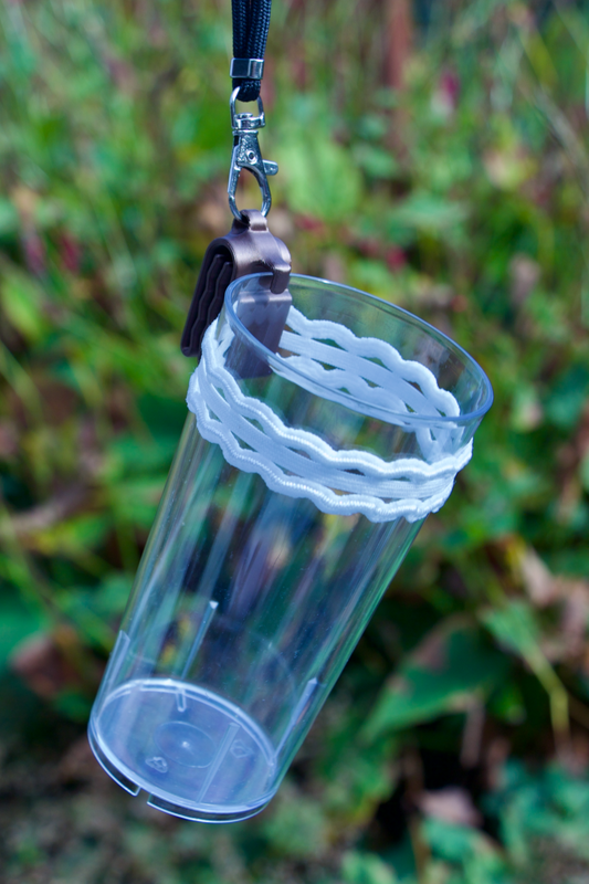 Clip A Cup « Ooh La La » avec lanière de luxe