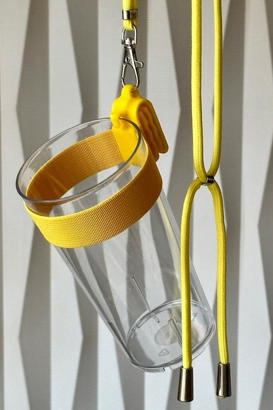 Clip A Cup « Honey » avec lanière de luxe