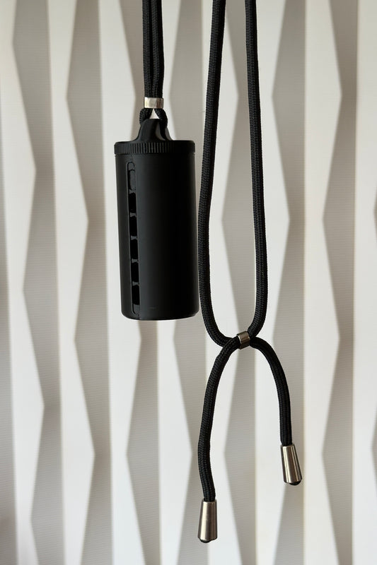 Porte-jetons « Night » avec Lanière de Luxe