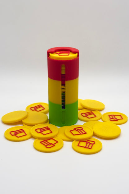 Porte-jetons « Alaaf Limburg » avec Ressort