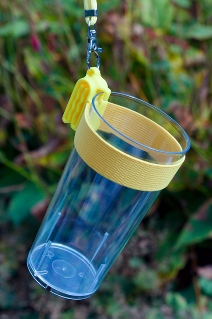 Clip A Cup « Honey » avec lanière de luxe