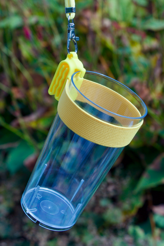 Clip A Cup « Honey » avec lanière de luxe